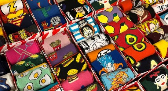 купить носки с принтами