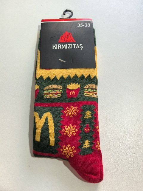 Носки McDonalds (разноцветные / 35-38)